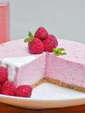 No Bake Raspberry Mousse Cake / Tanpa Oven