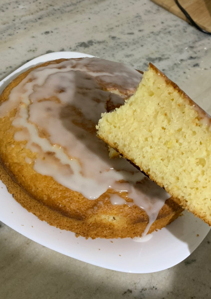 Una foto de Torta de limón 🍋 Fácil