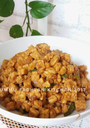 Foto resep Orek Tempe Basah Cabe Hijau