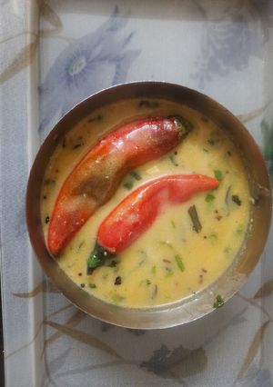 A picture of મરચા ની કઢી.