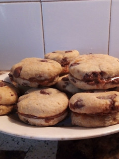 Una foto de Alfajores cookie