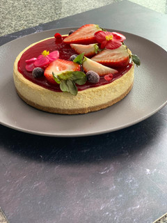 Una foto de Cheesecake de Frutos Rojos