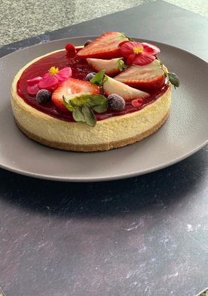 Una foto de Cheesecake de Frutos Rojos