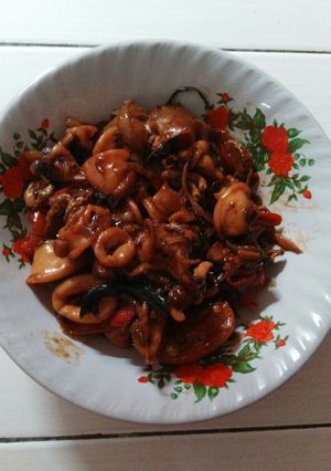 Foto resep Cumi basah kecap
