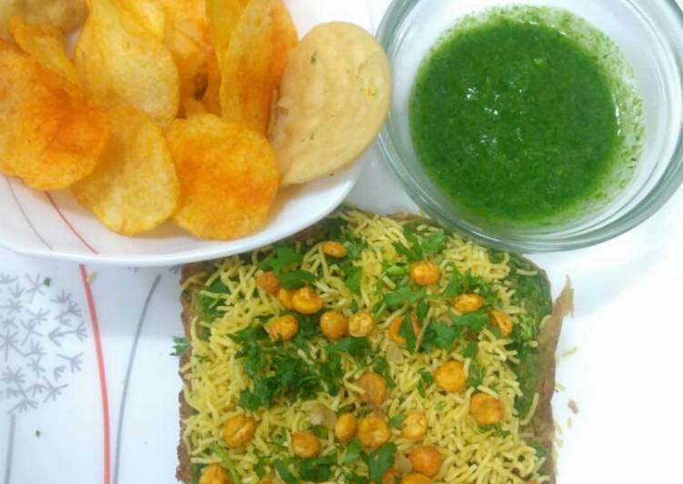 Steps to Prepare Any-night-of-the-week Sevpuri sandwich