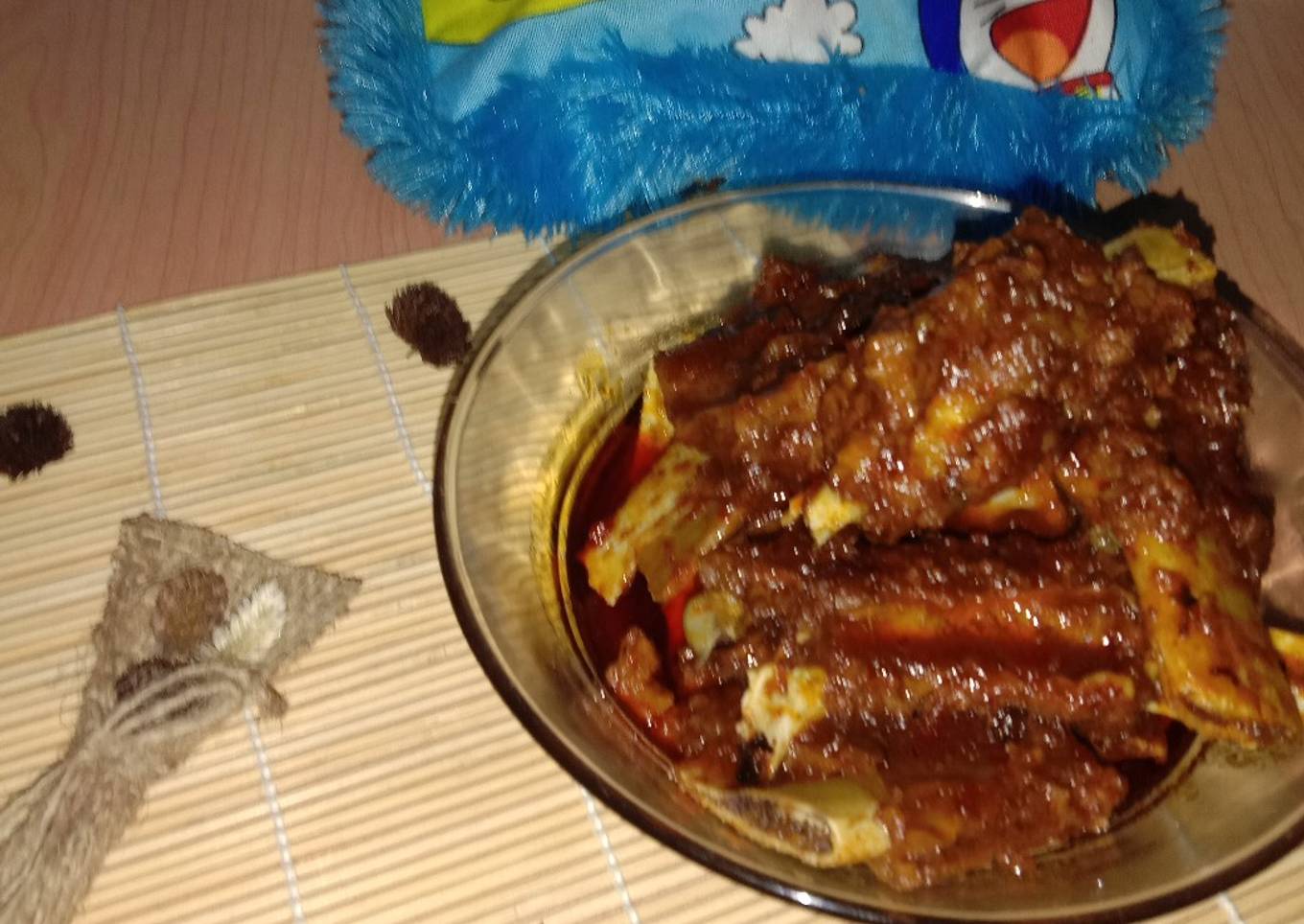 Iga sapi masak tuha