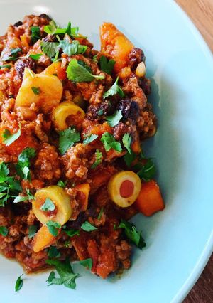 A picture of 🇨🇺Cuban 🇨🇺 Beef Picadillo.