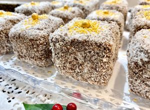 Foto principal de Bizcochitos de mantequilla con ganaché y coco