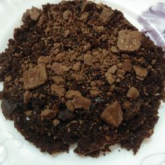 A picture of Biscuit halwa.