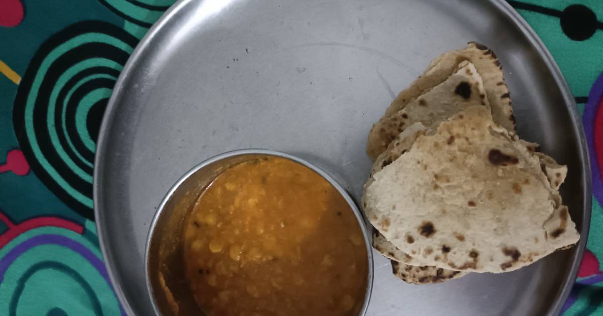 Doly Roti दाल रोटी (dal roti recipe in Hindi) रेसिपी बनाने की विधि in Hindi by ...