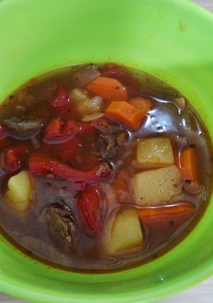 Foto resep Goulash Soup
