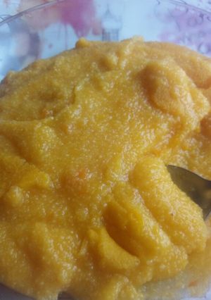 Una foto de Polenta naranja