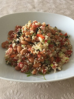 Una foto de Salpicón vegano