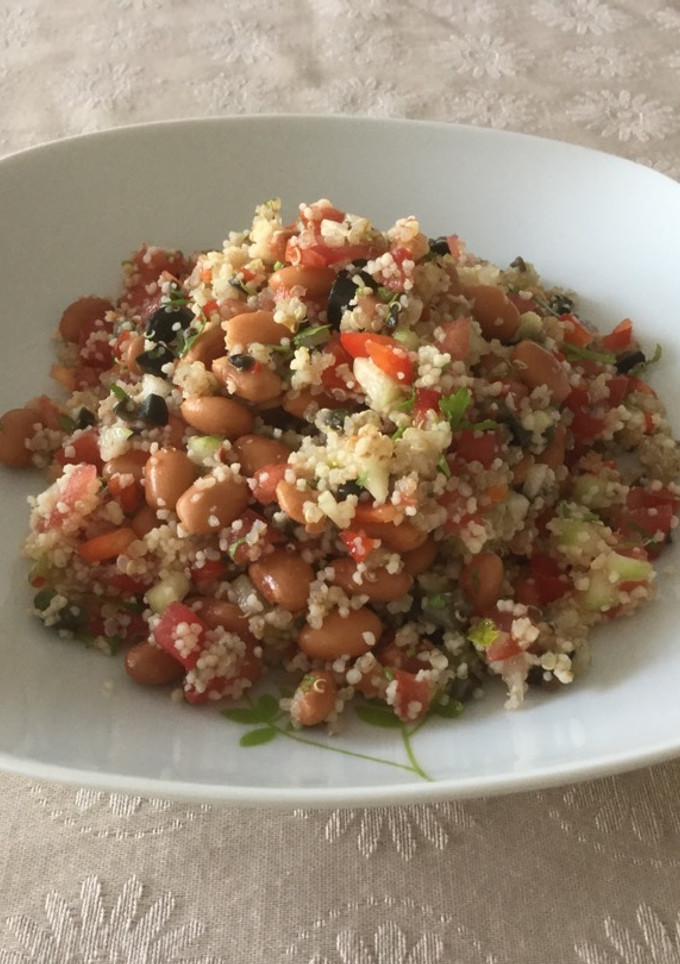 Una foto de Salpicón vegano