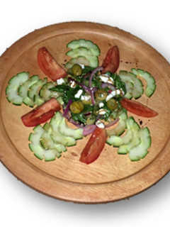 Una foto de Ensalada griega