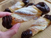 Una foto de crema de chocolate