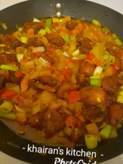 Crispy chicken sauce ainihin hoton girkin