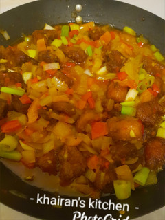 Crispy chicken sauce ainihin hoton girkin