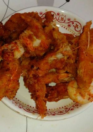 A picture of Prawn fry (snacks).
