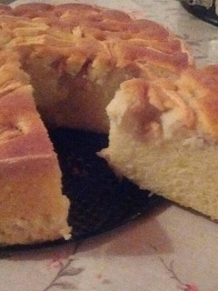 Una foto de Torta de manzana