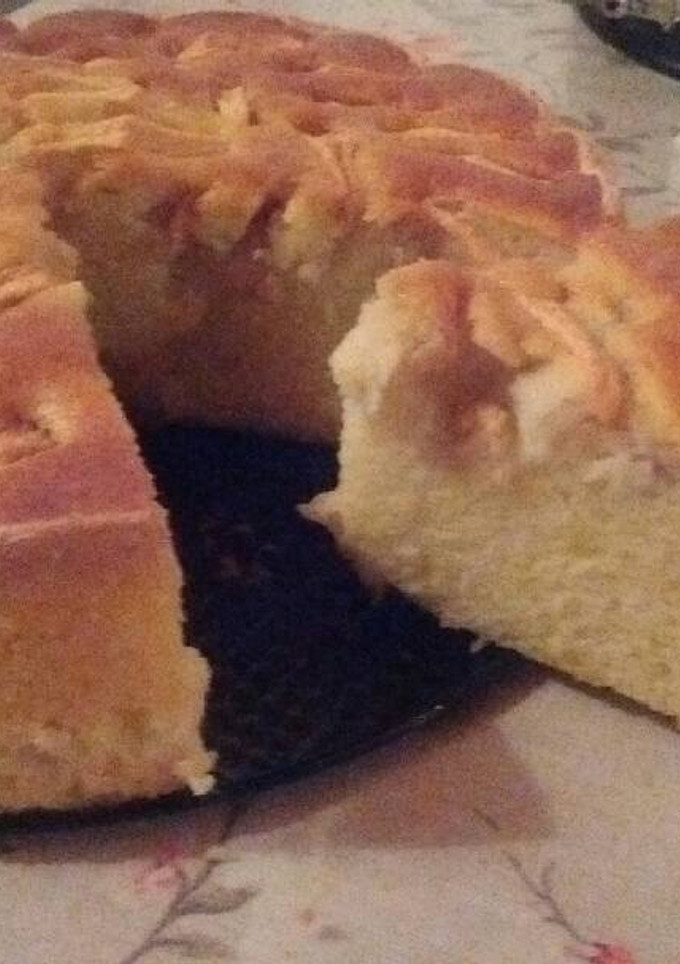 Una foto de Torta de manzana