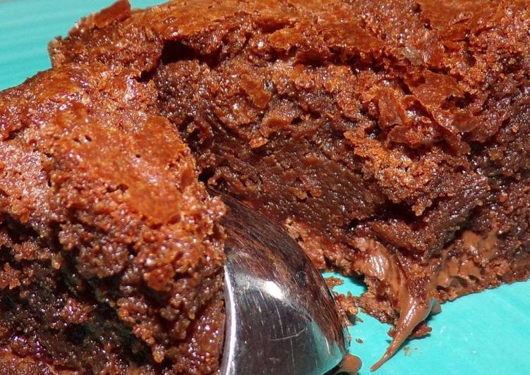 Comment Servir Brownie Chocolat cœur nutella