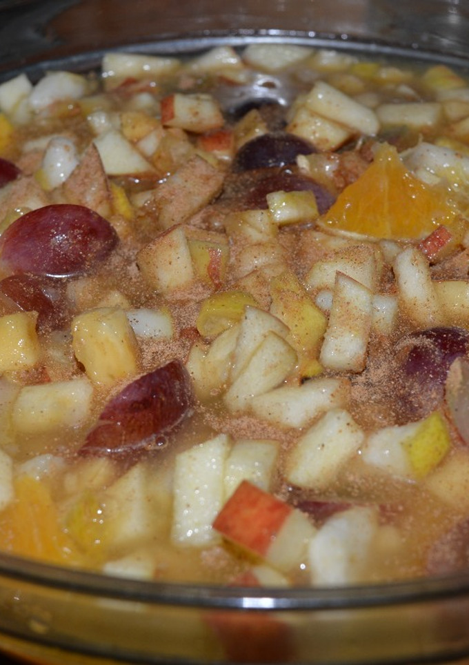 Una foto de Ensalada de Frutas con canela