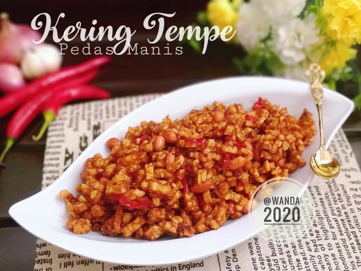 Cara Mudah Membuat Resep Kering Tempe Pedas Manis yang Uenak Anti Ribet, Mantap Sekali