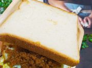 A picture of egg bread sandwich