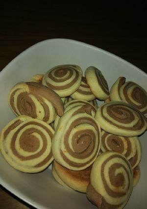 Una foto de Galletitas espiral