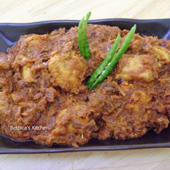 A picture of Chicken Vindaloo - Goan Style.