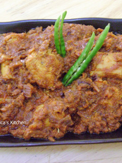 A picture of Chicken Vindaloo - Goan Style.