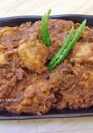 A picture of Chicken Vindaloo - Goan Style.