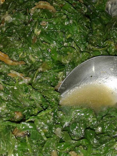 Foto resep Tumis daun singkong teri