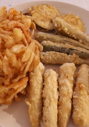 A picture of Japanese assorted Tempura(GF).