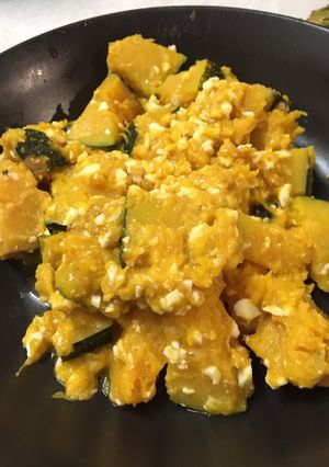 金沙（鹹蛋）南瓜 的食譜成品照片
