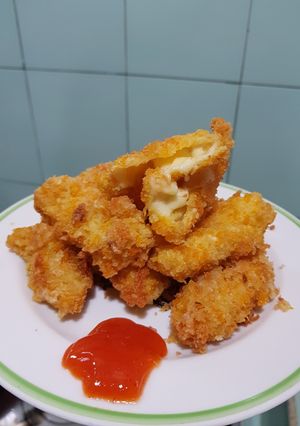 Foto resep Fried mozarella