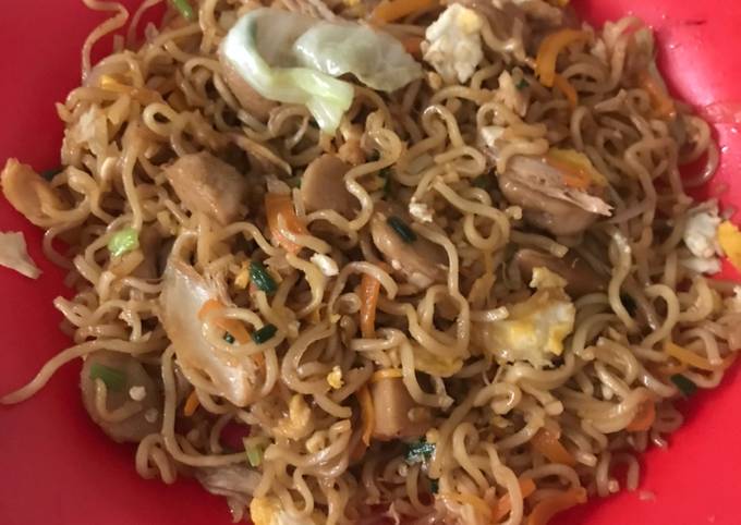 Mie Goreng Sederhana (Pake Indomie)