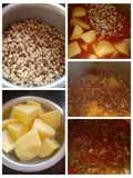 Lobia Aloo Sabzi (Black-Eyed Peas and Potato Curry)