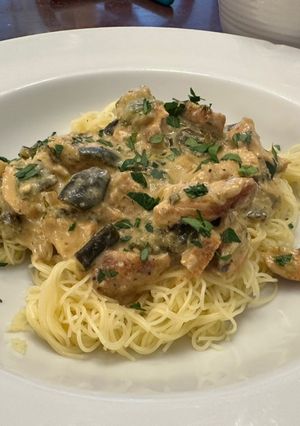 A picture of Poblano Chicken.