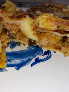 Una foto de Canelones de ternera y boletus