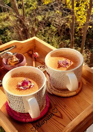 عکسی از دستور نوشیدنی ثعلب داغ