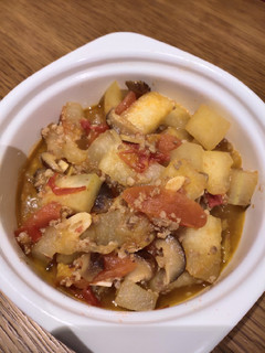 A picture of Melon with Ground Pork.