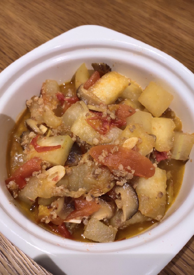 A picture of Melon with Ground Pork.
