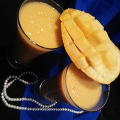 A picture of Mango Lassi.