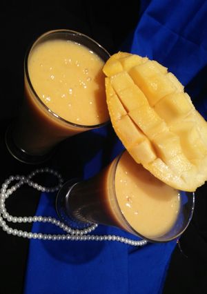 A picture of Mango Lassi.