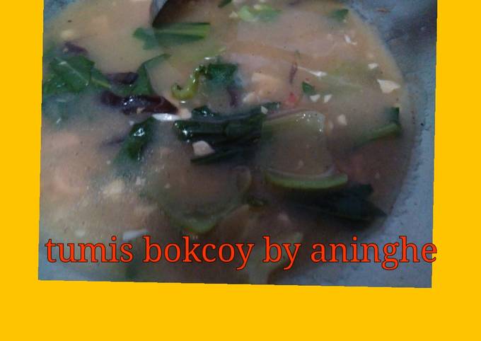 Bokcoy tumis margarine