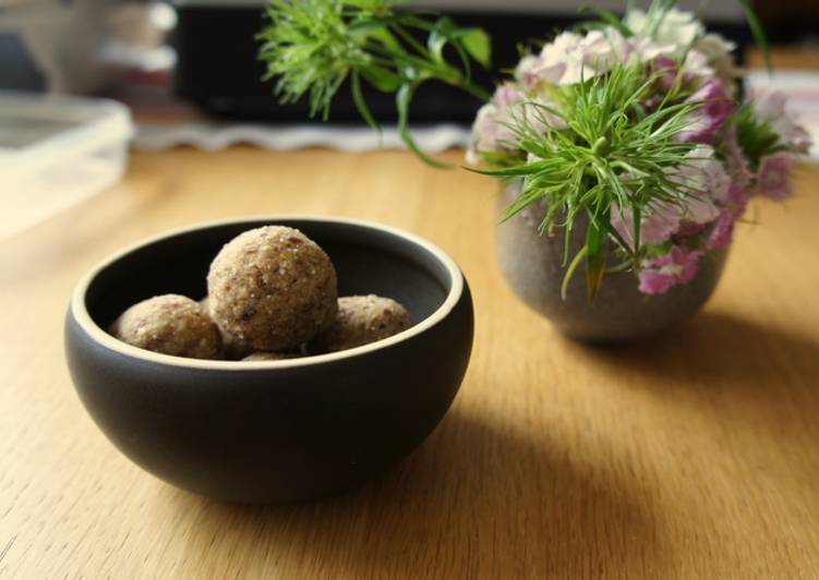 Recipe of Ultimate Flax Seed, roasted gram and Almond Ladoos