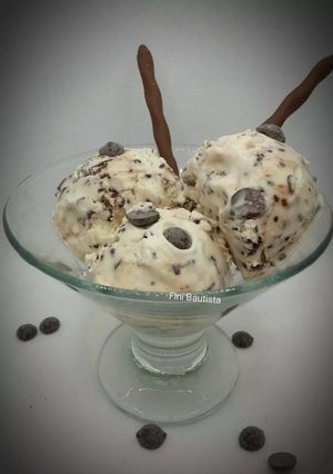 Una foto de Helado stracciatella