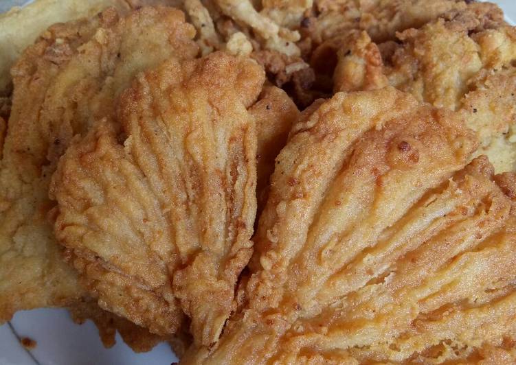 Cara Memasak Cepat Jamur kipas krispy by mamalio Enak Sempurna